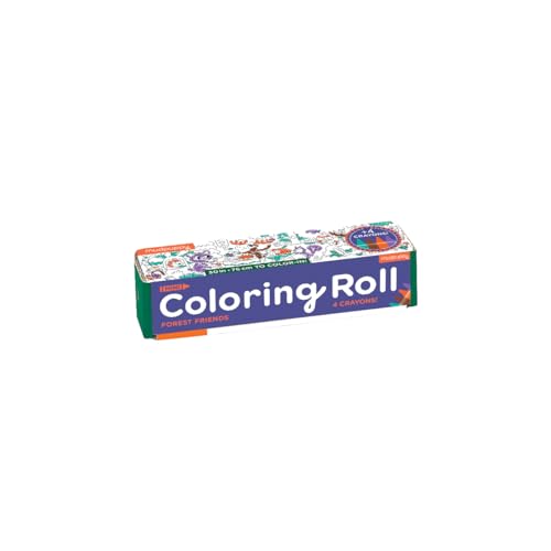 Forest Friends Mini Coloring Roll [Book]